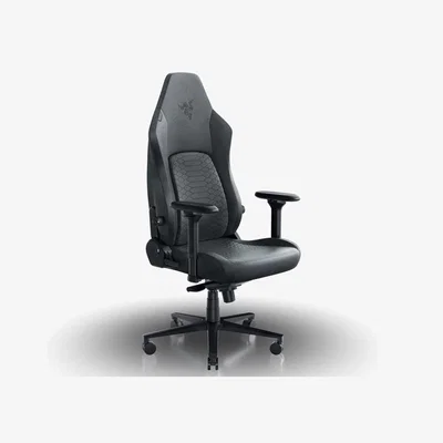 The Range Razer Iskur V2 Gaming Chair  - Dark Grey / Aluminium Polyurethane Steel Fabric