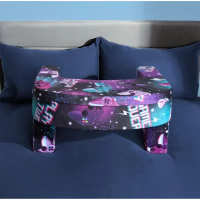 The Range OHS Leopard Print Gaming Desk Lap Pillow - Neon