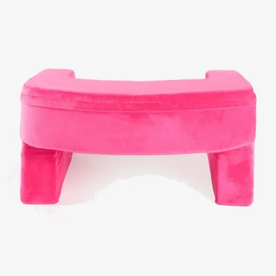 The Range OHS Leopard Print Gaming Desk Lap Pillow - Hot Pink