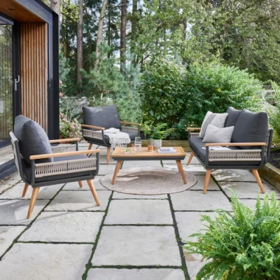 Dunelm Kimora 4 Seater Outdoor Lounge Set