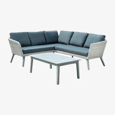 Habitat Norfolk Leisure Chedworth 5 Seater Garden Corner Sofa Set