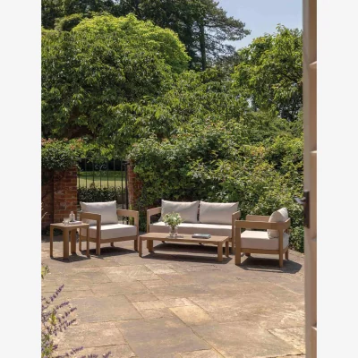 Marks & Spencer Gallery Direct Madeira 4 Seater Lounge Set Beige