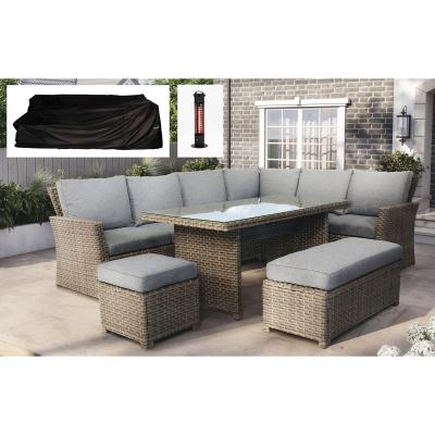 Out & Out Original Palma Lounge Set - Silver Bundle