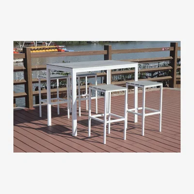 The Range Larrisa 5 Piece Bar Set - White
