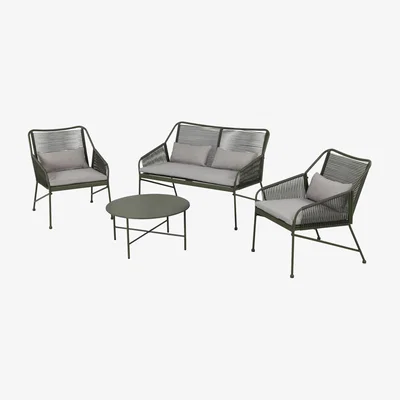 The Range Murcia Sofa Set - Green