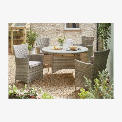 The Range Madrid Five Piece Dining Set - Grey