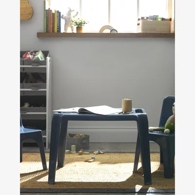 Habitat Bica Kids Plastic Table - Navy