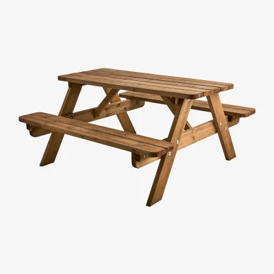 Nordic Nest Brafab Resmo garden table kids Oiled pine