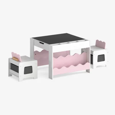 The Range Multi purpose Activity Table Set For Kids - Pink