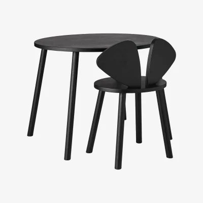 Westwing Children's Table Mouse with Children's Chair, Set of 2