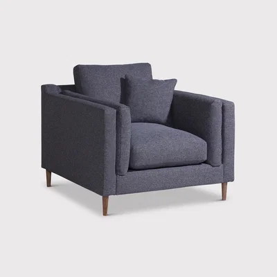 Barker and Stonehouse Khalo Loveseat Sofa, Blue | Barker & Stonehouse