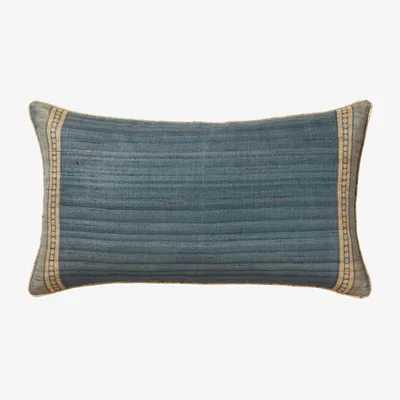 Barker and Stonehouse Fontella Snuggler Snuggle Chair, Blue Fabric | Barker & Stonehouse