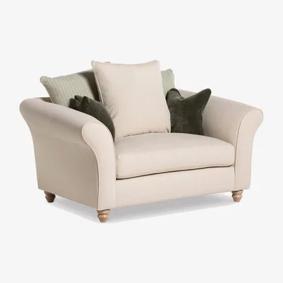 Barker and Stonehouse Clarendon Snuggler, Neutral Fabric | Barker & Stonehouse