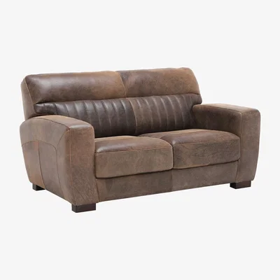 Barker and Stonehouse New Missano Leather Loveseat
