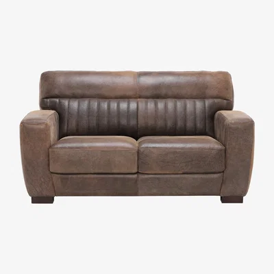 Barker and Stonehouse Missano Loveseat Sofa, Brown | Barker & Stonehouse