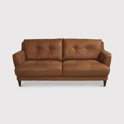 Barker and Stonehouse Aldo Loveseat Sofa, Brown | Barker & Stonehouse
