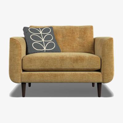Barker and Stonehouse Orla Kiely Linden Snuggler, Yellow Fabric | Barker & Stonehouse