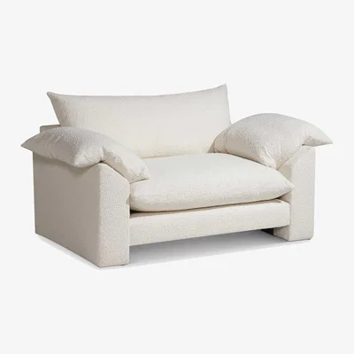 Barker and Stonehouse Hoxton Snuggler, Neutral Fabric | Barker & Stonehouse