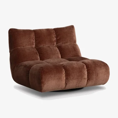 Barker and Stonehouse Bryce 1.5 STR without Armrests-Swivel-Freestanding Fabric | Barker & Stonehouse