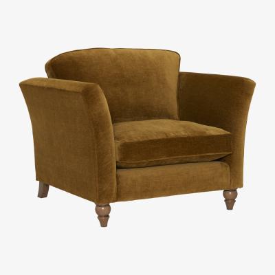 Barker and Stonehouse Spencer Loveseat Sofa, Yellow | Barker & Stonehouse