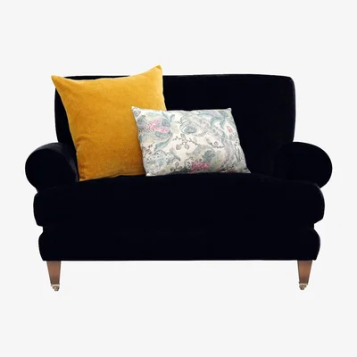 Barker and Stonehouse Fairlawn Snuggler, Navy Fabric | Barker & Stonehouse
