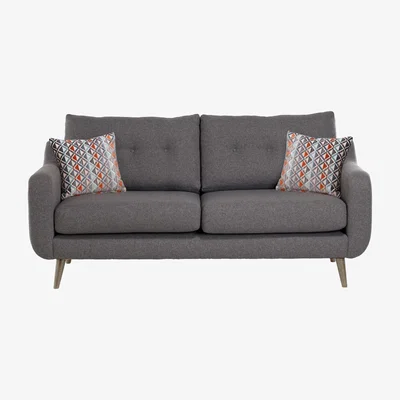 Barker and Stonehouse Myers Small Sofa, Crystal Smoke