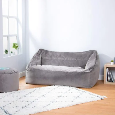 Cuckooland Icon Milano Velvet Loveseat Bean Bag - Teal Green