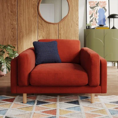Dunelm Newton Luxe Chenille Snuggle Chair