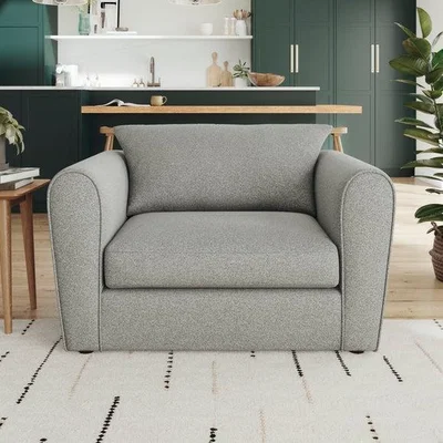 Dunelm Blake Multi Texture Snuggle Chair