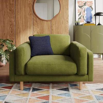 Dunelm Newton Luxe Chenille Snuggle Chair