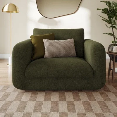 Dunelm Luca Tonal Boucle Snuggle Chair