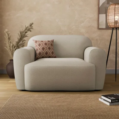 Dunelm Marlo Boucle Snuggle Chair