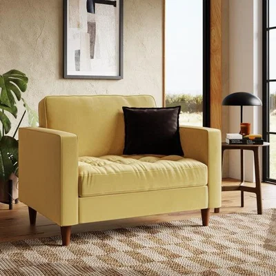 Dunelm Zoe Casual Sit Velvet Snuggle Chair