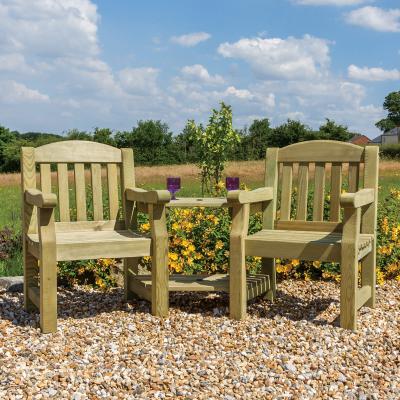 Dunelm Emily Love Seat Natural