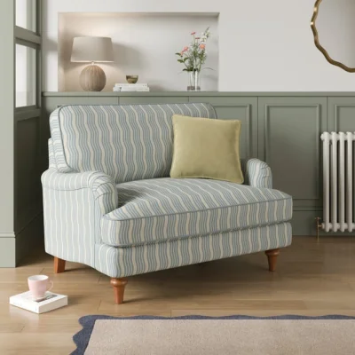 Dunelm Beatrice II Wiggle Stripe Snuggle Chair