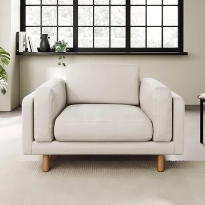 Dunelm Newton Chenille Soft Texture Snuggle Chair