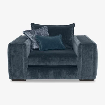 Furniture Village Oh So Glam Garland Snuggler - Anthracite