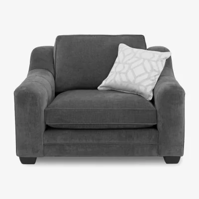 Furniture Village Regency Snuggler - Aston Steel