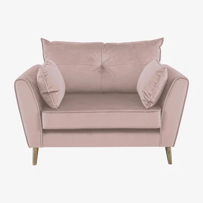 Furniture Village Celestia Fabric Snuggler - Pink