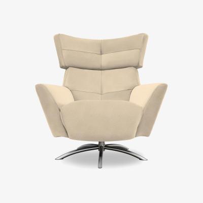 Furniture Village G Plan - Arlo Fabric Swivel Chair - Stingray Linen