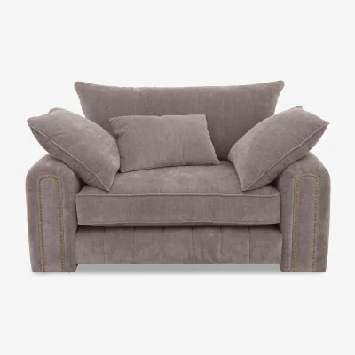 Furniture Village Retreat Snuggler Chair - Aston Latte