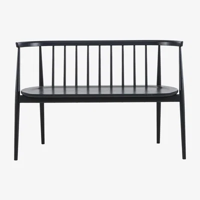 Furniture Village Ercol - Heritage Modern Loveseat - Black