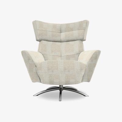 Furniture Village G Plan - Arlo Fabric Swivel Chair - Faro Mist