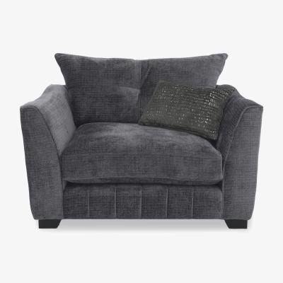 Furniture Village Boutique Allure Classic Back Snuggler - Iron
