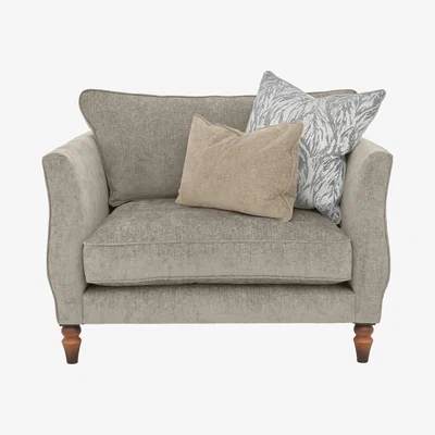 Furniture Village Boutique Chatterley Snuggler - Bolero Quill Walnut