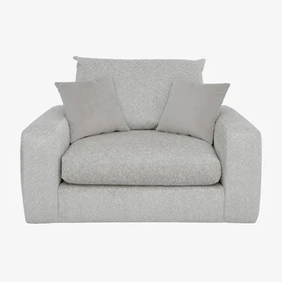 Furniture Village Pandora Snuggler - Chevron Silver