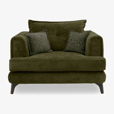 Furniture Village Farrah Classic Back Snuggler - Khaki