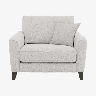Furniture Village Brondby Fabric Cuddle Chair - R110 Sand