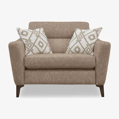 Furniture Village Moderna Power Recliner Snuggler with Power Telescopic Headrest
