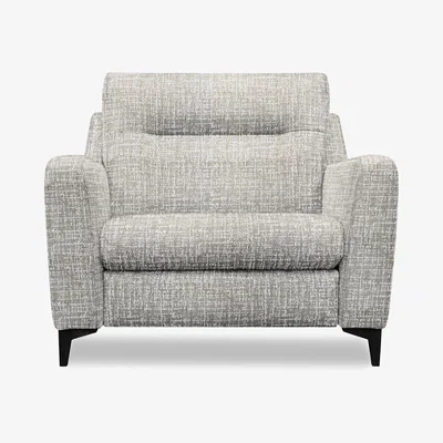 Furniture Village G Plan - Arlo Fabric Snuggler - Shore Slate with Ebony Feet